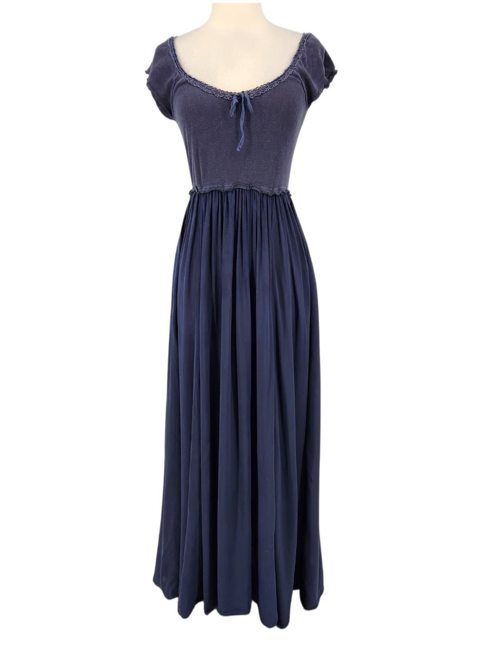 Free People Black Scoop-Neck Maxi Dress - Picture 2 of 2